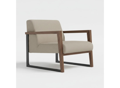 Fauteuil minimaliste, confort maximal