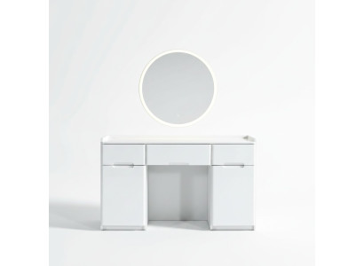 Table de maquillage compacte moderne pour chambre