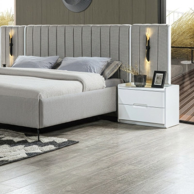 Tables de nuit blanches modernes
