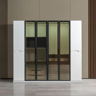 Armoire moderne de 255 cm
