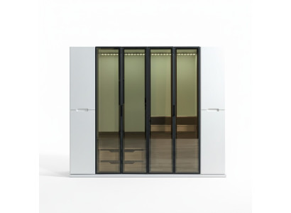 Armoire moderne de 255 cm