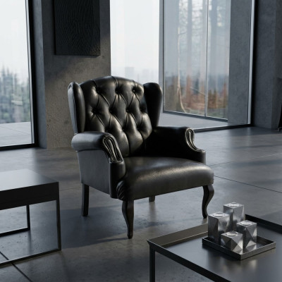 Fauteuil moderne au design contemporain. Un véritable confort