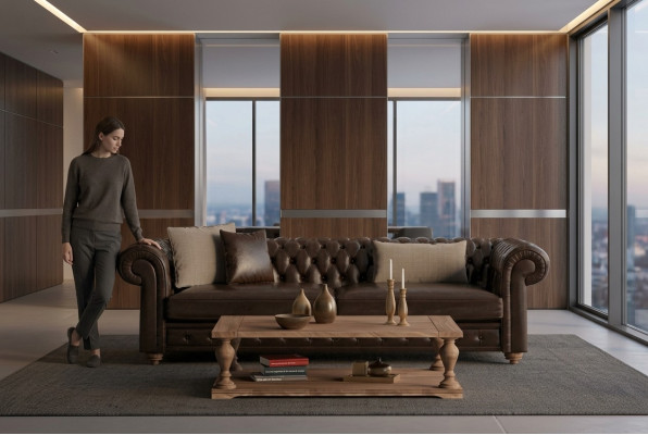 Canapé confortable pour votre salon avec votre style de décoration
