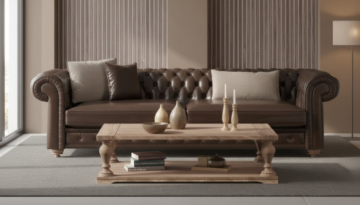 Canapé confortable pour votre salon avec votre style de décoration