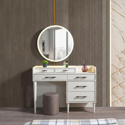 Commode moderne en bois avec miroir pour la chambre