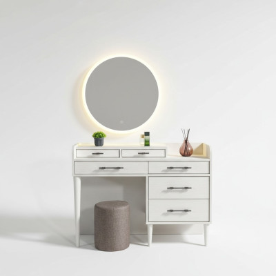 Commode moderne en bois avec miroir pour la chambre
