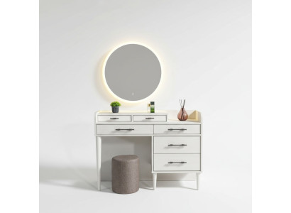 Commode moderne en bois avec miroir pour la chambre
