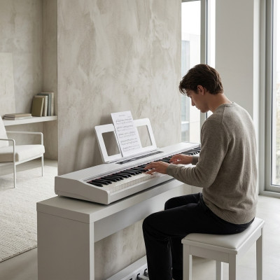 Piano numérique élégant avec une excellente qualité sonore