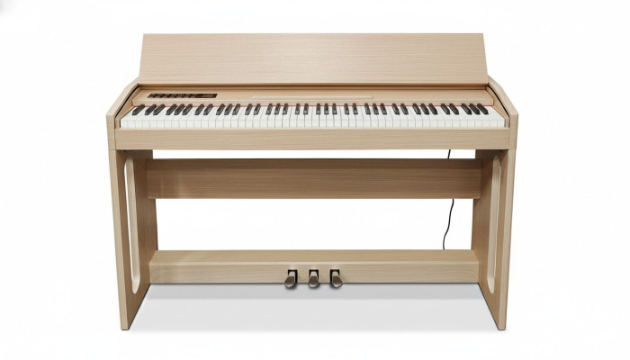Piano numérique destiné à un usage domestique 130 cm marron clair