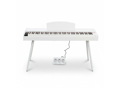 Piano numérique blanc brillant