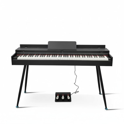 Piano numérique noir brillant pour la maison