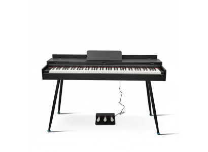 Piano numérique noir brillant pour la maison