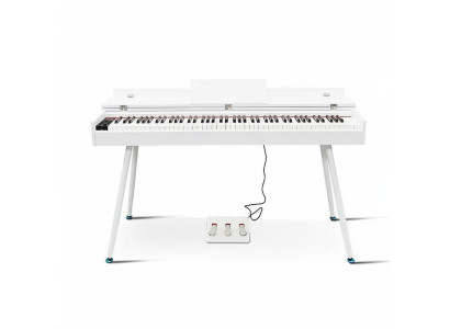 Piano numérique blanc brillant