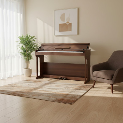 Piano numérique destiné à un usage domestique 137 cm marron