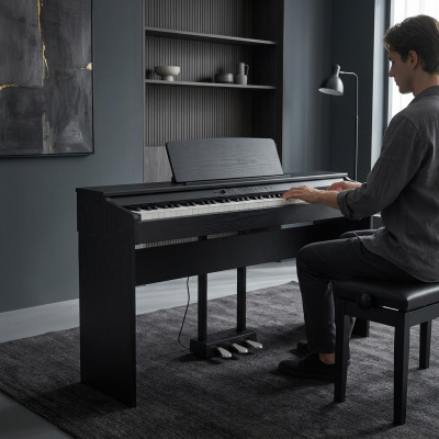 Piano numérique pour la maison 137 cm Noir