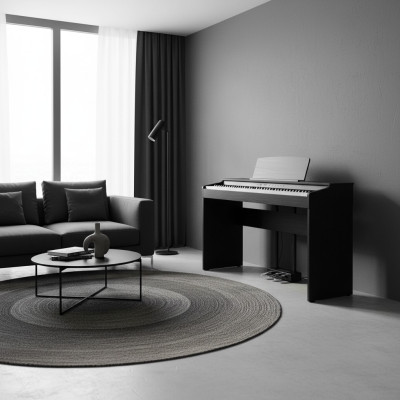 Piano numérique pour la maison 137 cm Noir