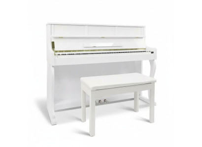 Ce piano numérique blanc offre une créativité et un style inégalés