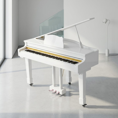 Piano numérique blanc