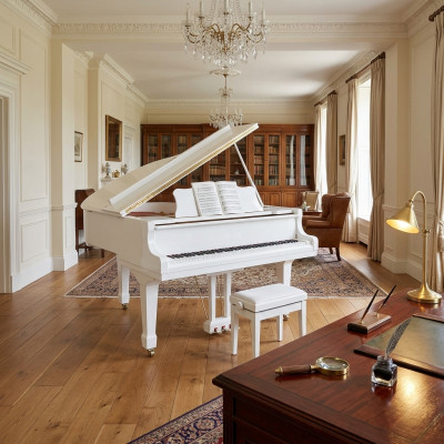 Piano numérique blanc