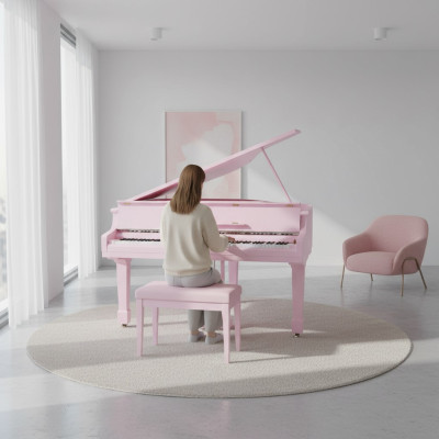 Piano numérique rose