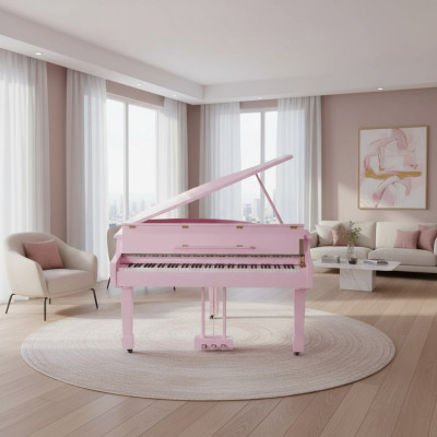 Piano numérique rose