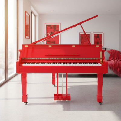 Piano numérique rouge