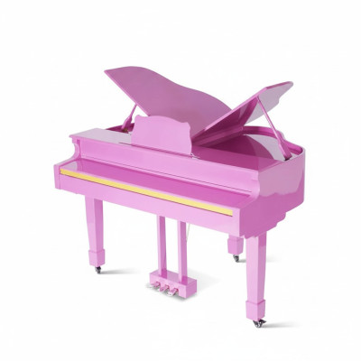 Piano numérique brillant en rose