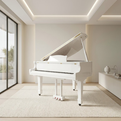 Piano numérique noir brillant