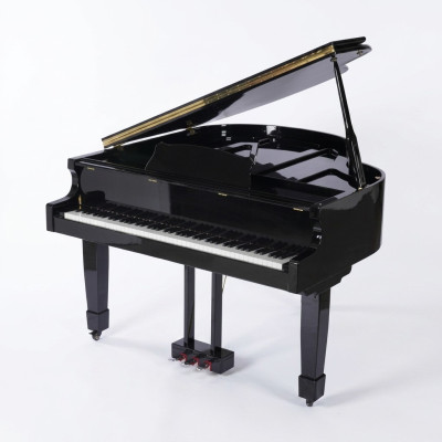Piano numérique noir brillant