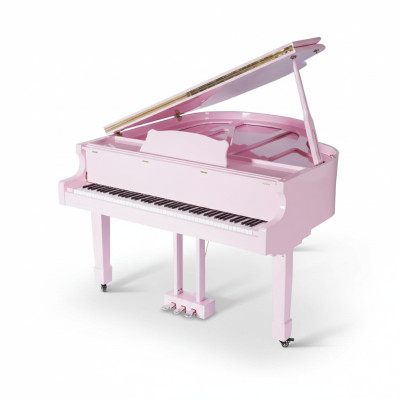 Piano numérique rose brillant