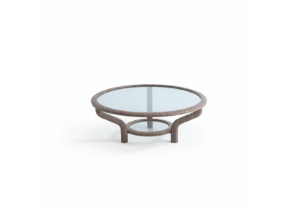 Eleganter brauner Couchtisch aus Holz für modernes Wohnzimmer
