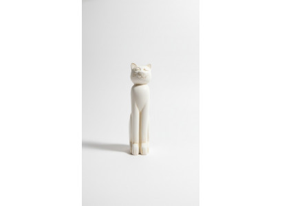 42cm XXL Design Katze Dekoration Figur Skulptur Acryl Deko Statue Figuren Neu