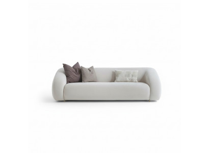 Sofa 3 Sitzer Couch Polster Sofas Couchen Wohnzimmer Design Textil Stoff