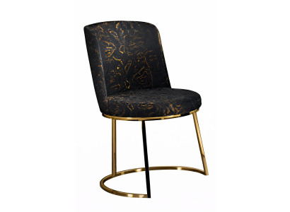 Eleganter Esszimmerstuhl Designer Küchenstuhl Edle Polsterung Möbel