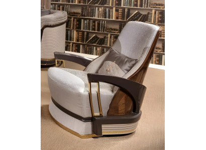 Exklusives Sessel in Beige für luxuriösen Komfort und elegantes Wohnen