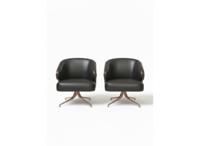 Luxuriöses Sofa-Set Modern-klassischer Stil Schwarz Farbe Metallrahme