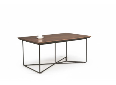 Luxuriöser Couchtisch Minimalistischer Modernes Interieur Metallrahmen