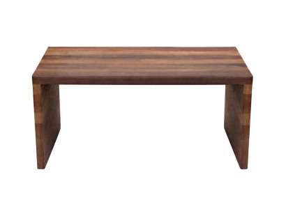 Eleganter Couchtisch Braune Farbe Modernes Design Holzwerkstoff