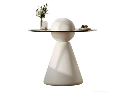 Luxus Beige Couchtisch Modern Eleganter Wohnzimmer Tisch