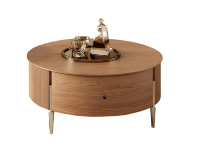 Edler Wohnzimmer Brauner Couchtisch Eleganter Sofatisch Kaffeetisch