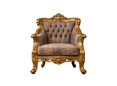 Eleganter Sessel im klassischen Stil mit hochwertigem Sitzkomfort