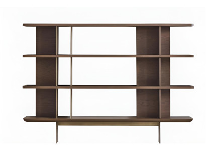Design Bücherregal aus Holz – Modernes Wandregal & Display