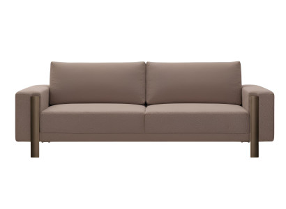 Minimalistisch 4-sitzer sofa Modernes Interieur Dunkelbraun Farbe