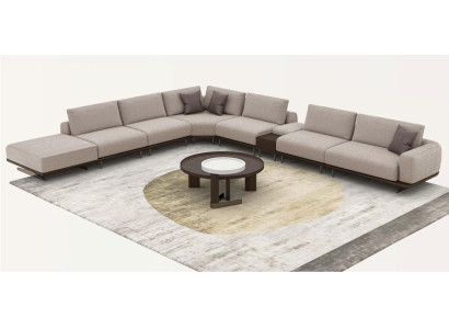L-Form Sofa Modern Ecksofa mit Couchtisch Polstercouch Wohnzimmer Möbel