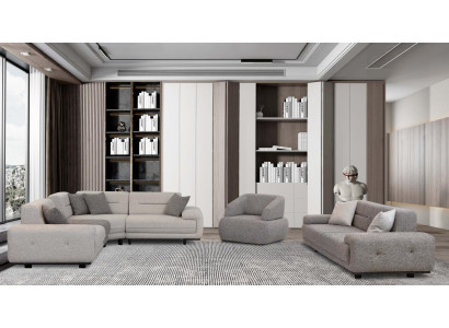 Komfortables Sofa Set für entspannte Momente im Wohnzimmer