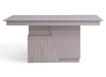 Esstisch Stil modern Farbe beige neu Holz quadratisch Esszimmer Küche