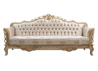 Eleganter 3-Sitzer im klassischen Design mit Komfort