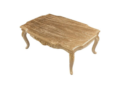 Klassischer Couchtisch mit edler Holzoptik