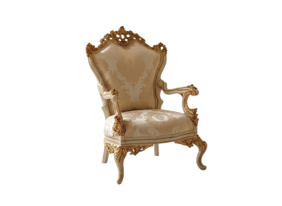 Eleganter Sessel im klassischen Stil mit hohem Komfort