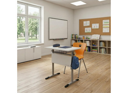 Lernmöbel Set Schultisch mit Stuhl Für Kinderzimmer Modern